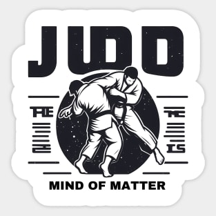 Judo Warrior Sticker